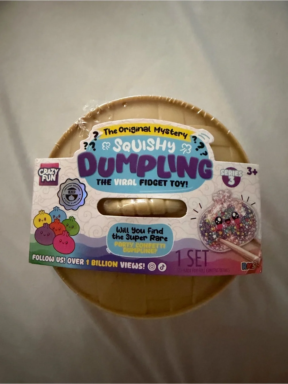 Squishy Dumpling Viral Fidget Toy